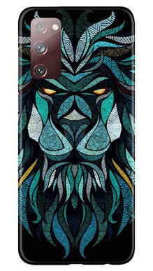 Lion Mobile Back Case for Galaxy S20 FE (Design - 314)