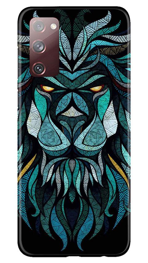 Lion Mobile Back Case for Galaxy S20 FE (Design - 314)