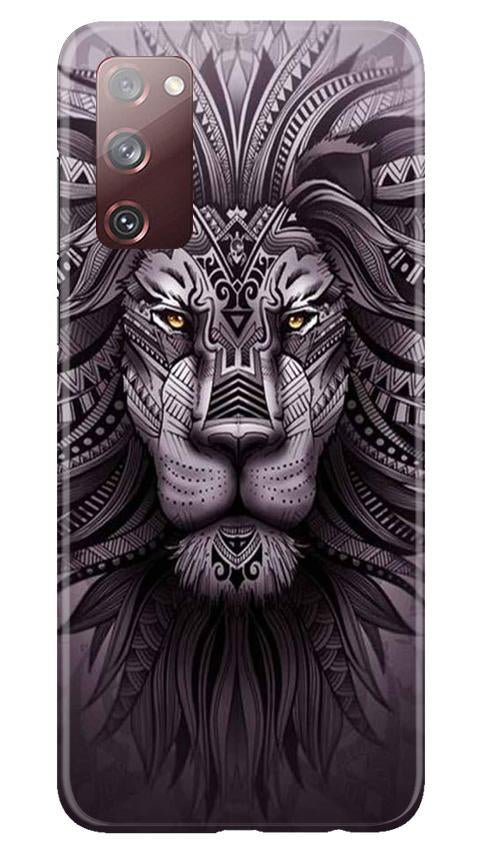 Lion Mobile Back Case for Galaxy S20 FE (Design - 315)