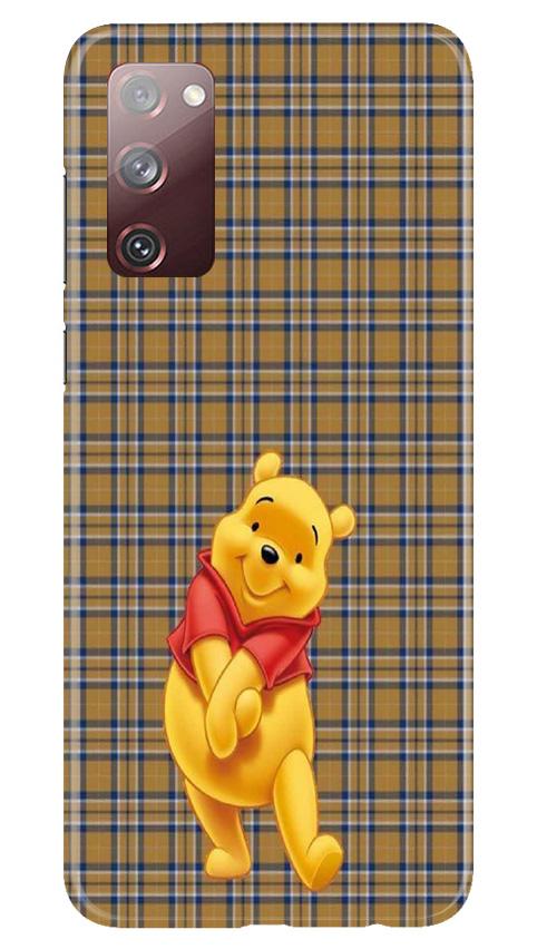 Pooh Mobile Back Case for Galaxy S20 FE (Design - 321)