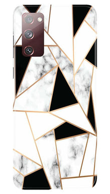 Marble Texture Mobile Back Case for Galaxy S20 FE (Design - 322)