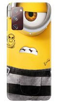 Minion Mobile Back Case for Samsung Galaxy S20 FE (Design - 324)