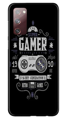 Gamer Mobile Back Case for Galaxy S20 FE (Design - 330)