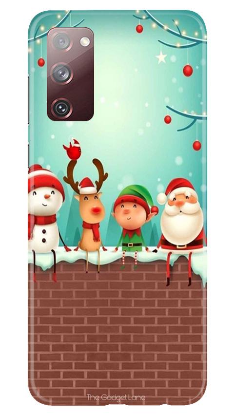 Santa Claus Mobile Back Case for Galaxy S20 FE (Design - 334)