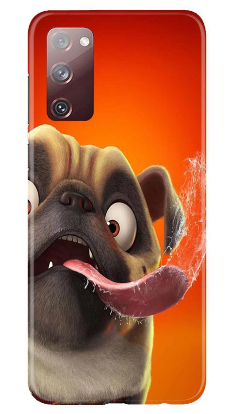 Dog Mobile Back Case for Galaxy S20 FE (Design - 343)