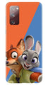 Cartoon Mobile Back Case for Galaxy S20 FE (Design - 346)