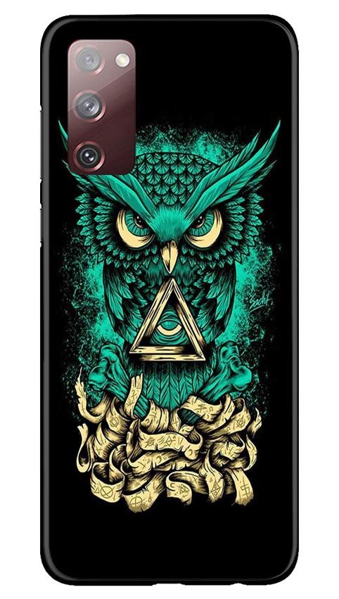 Owl Mobile Back Case for Galaxy S20 FE (Design - 358)