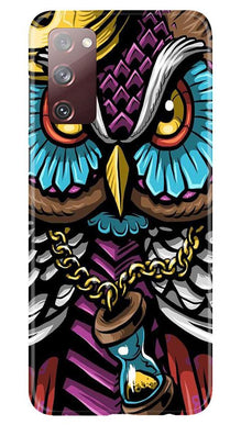 Owl Mobile Back Case for Galaxy S20 FE (Design - 359)