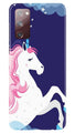Unicorn Mobile Back Case for Galaxy S20 FE (Design - 365)