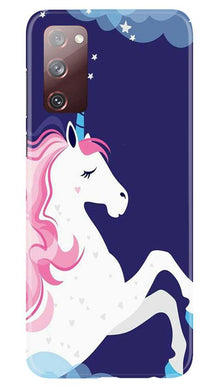 Unicorn Mobile Back Case for Galaxy S20 FE (Design - 365)
