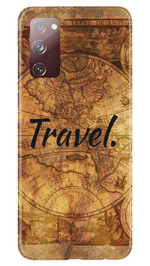 Travel Mobile Back Case for Galaxy S20 FE (Design - 375)