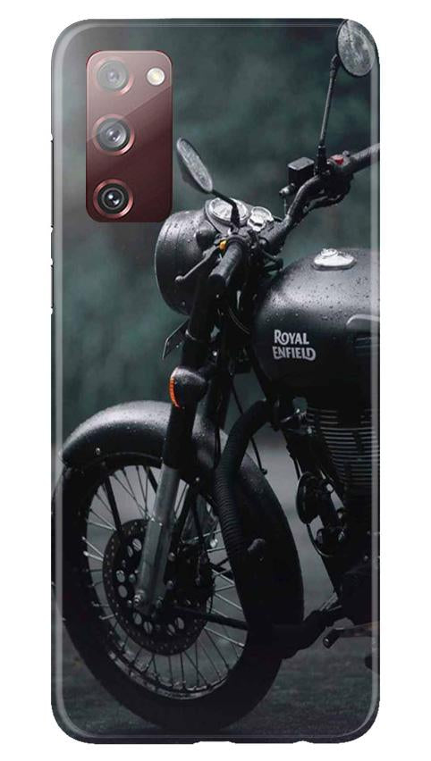 Royal Enfield Mobile Back Case for Galaxy S20 FE (Design - 380)