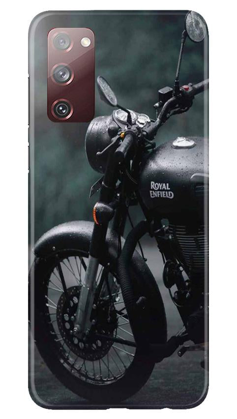 Royal Enfield Mobile Back Case for Samsung Galaxy S20 FE (Design - 380)