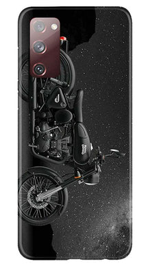 Royal Enfield Mobile Back Case for Galaxy S20 FE (Design - 381)