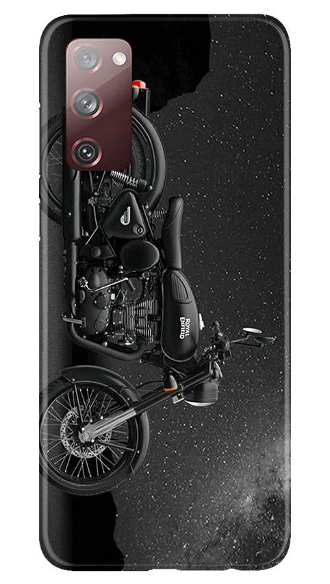 Royal Enfield Mobile Back Case for Galaxy S20 FE (Design - 381)