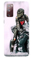 Biker Mobile Back Case for Galaxy S20 FE (Design - 383)