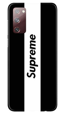 Supreme Mobile Back Case for Galaxy S20 FE (Design - 388)
