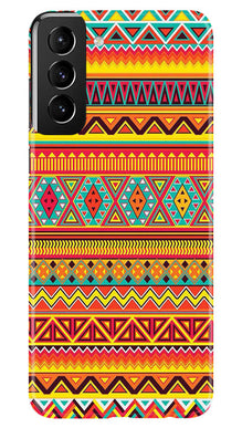 Zigzag line pattern Mobile Back Case for Samsung Galaxy S22 Plus (Design - 4)