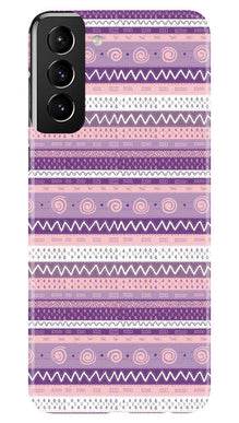 Zigzag line pattern3 Mobile Back Case for Samsung Galaxy S22 Plus (Design - 11)