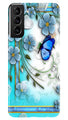 Blue Butterfly Case for Samsung Galaxy S22 Plus