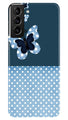 White dots Butterfly Case for Samsung Galaxy S22 Plus