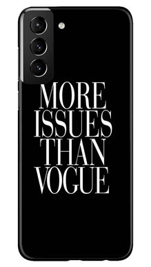 More Issues than Vague Mobile Back Case for Samsung Galaxy S22 Plus (Design - 74)