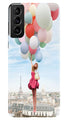 Girl with Baloon Case for Samsung Galaxy S22 Plus