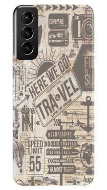 Travel Mobile Back Case for Samsung Galaxy S22 Plus  (Design - 104)