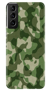 Army Camouflage Mobile Back Case for Samsung Galaxy S22 Plus  (Design - 106)