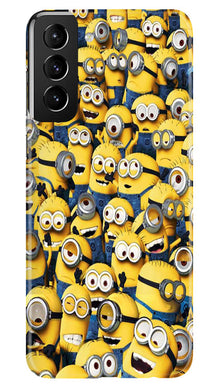 Minions Mobile Back Case for Samsung Galaxy S22 Plus  (Design - 126)