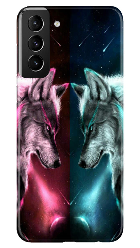 Wolf fight Case for Samsung Galaxy S22 Plus (Design No. 190)