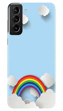 Rainbow Mobile Back Case for Samsung Galaxy S22 Plus (Design - 194)