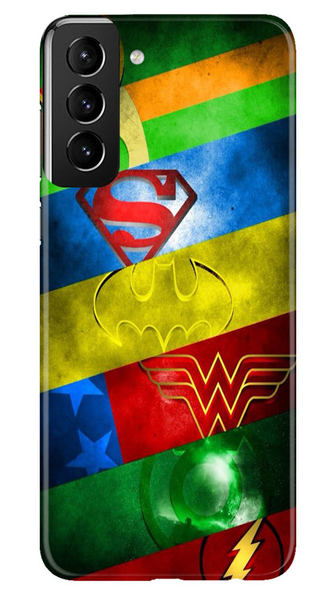 Superheros Logo Case for Samsung Galaxy S22 Plus (Design No. 220)