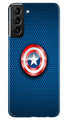 Captain America Shield Case for Samsung Galaxy S22 Plus (Design No. 222)