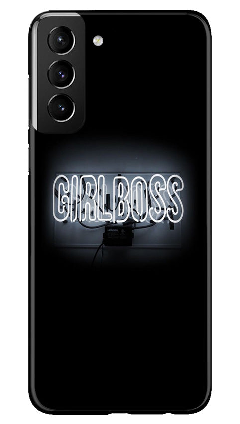 Girl Boss Black Case for Samsung Galaxy S22 Plus (Design No. 237)
