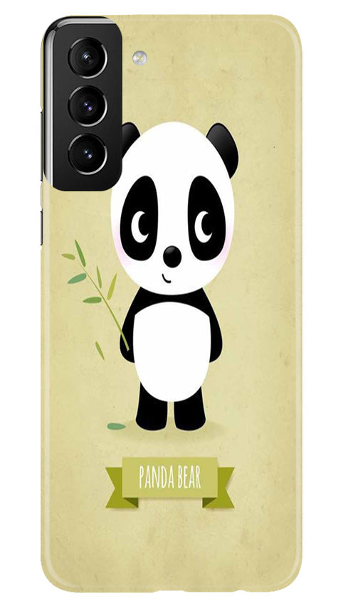 Panda Bear Mobile Back Case for Samsung Galaxy S22 Plus (Design - 279)