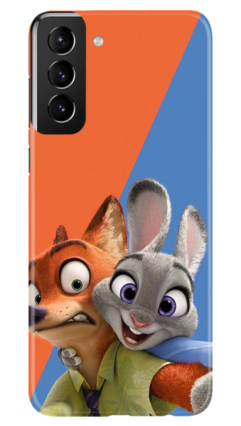 Cartoon Mobile Back Case for Samsung Galaxy S22 Plus (Design - 306)