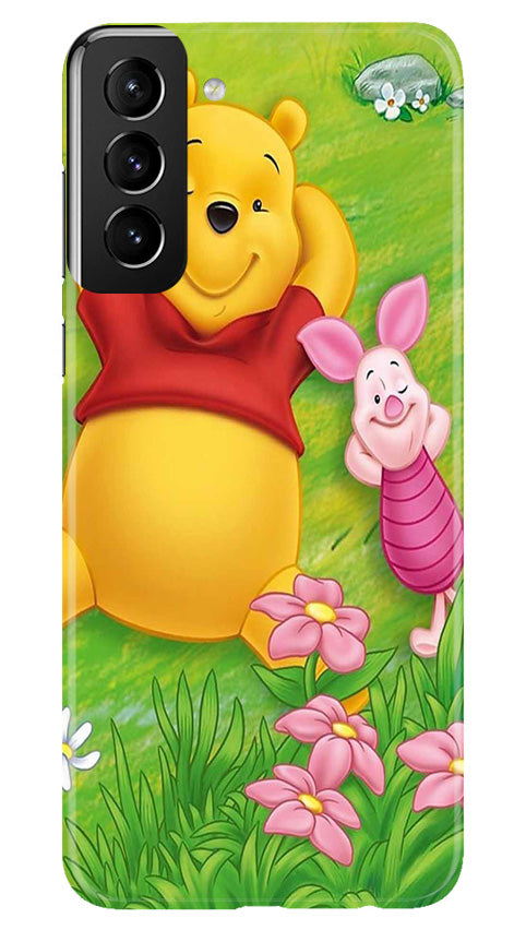 Winnie The Pooh Mobile Back Case for Samsung Galaxy S22 Plus (Design - 308)