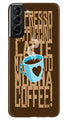 Love Coffee Mobile Back Case for Samsung Galaxy S22 Plus (Design - 311)