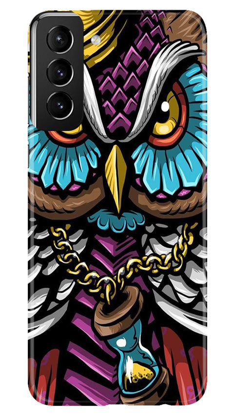 Owl Mobile Back Case for Samsung Galaxy S22 Plus (Design - 318)