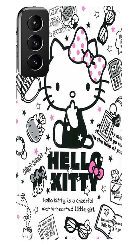 Hello Kitty Mobile Back Case for Samsung Galaxy S22 Plus (Design - 320)