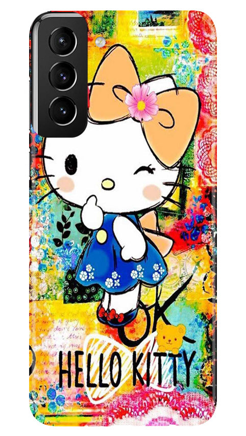 Hello Kitty Mobile Back Case for Samsung Galaxy S22 Plus (Design - 321)
