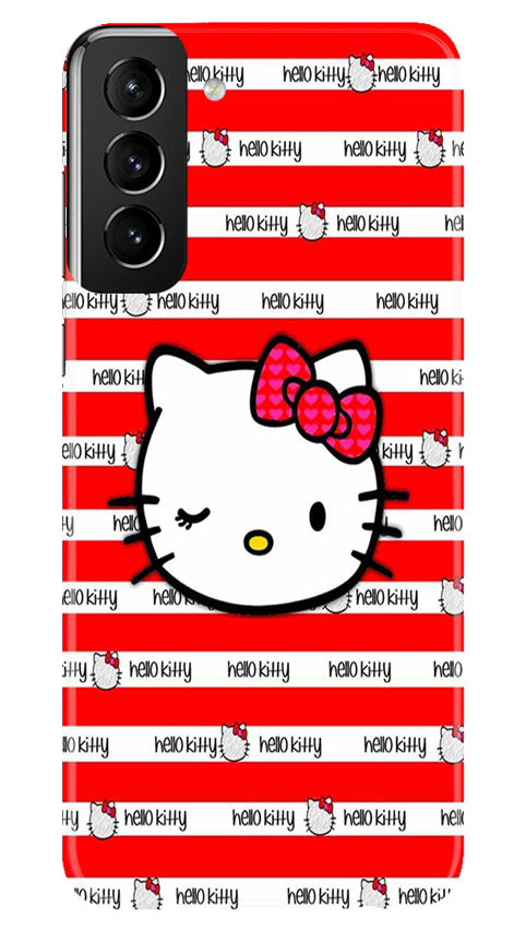 Hello Kitty Mobile Back Case for Samsung Galaxy S22 Plus (Design - 323)