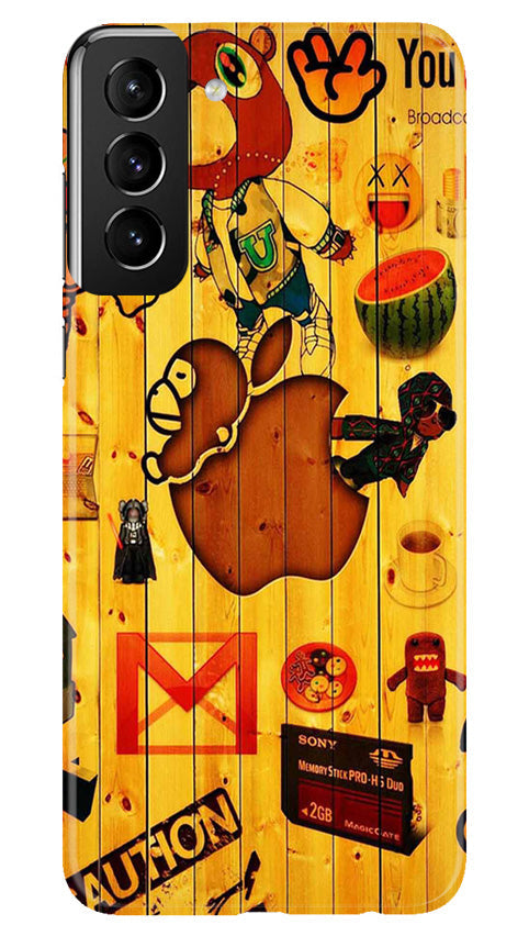 Wooden Texture Mobile Back Case for Samsung Galaxy S22 Plus (Design - 326)