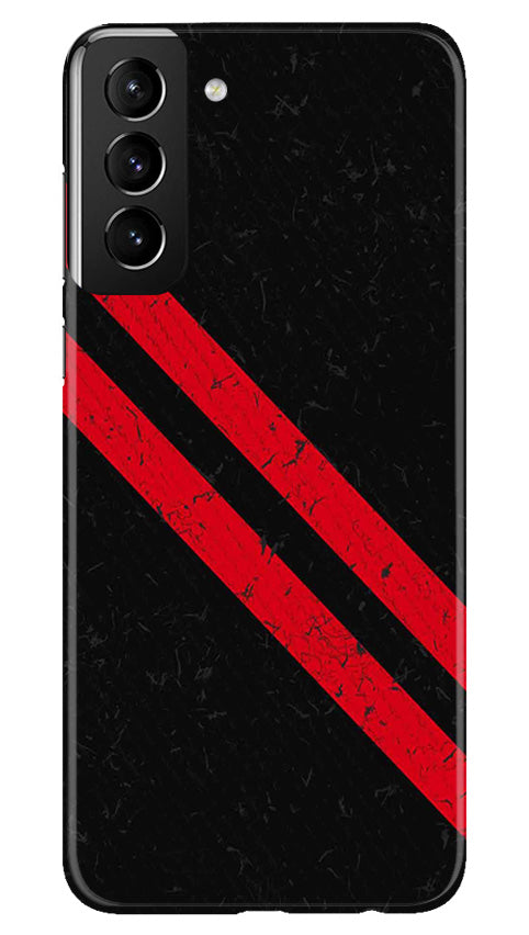 Black Red Pattern Mobile Back Case for Samsung Galaxy S22 Plus (Design - 332)