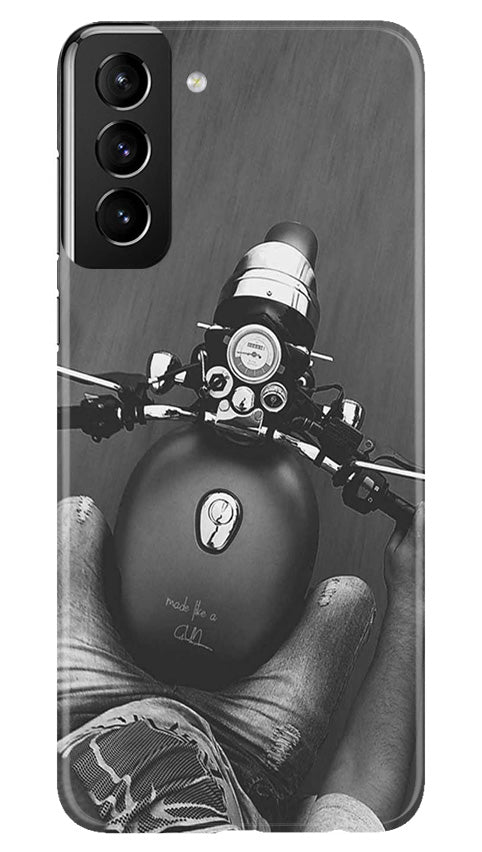 Royal Enfield Mobile Back Case for Samsung Galaxy S22 Plus (Design - 341)