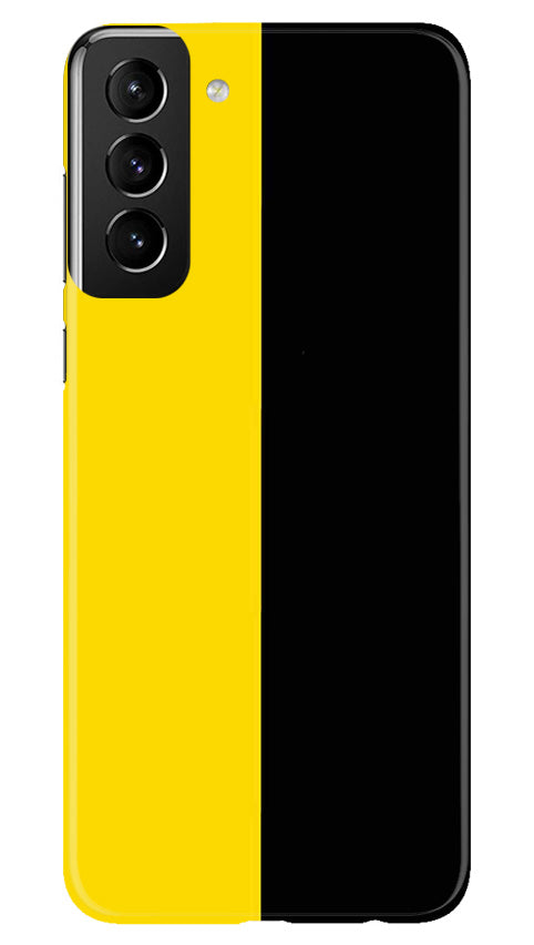 Black Yellow Pattern Mobile Back Case for Samsung Galaxy S22 Plus (Design - 354)