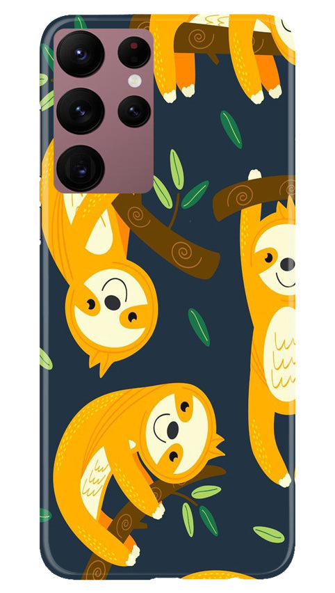 Racoon Pattern Case for Samsung Galaxy S22 Ultra