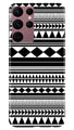 Black white Pattern Case for Samsung Galaxy S22 Ultra