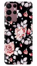 Pink rose Case for Samsung Galaxy S22 Ultra